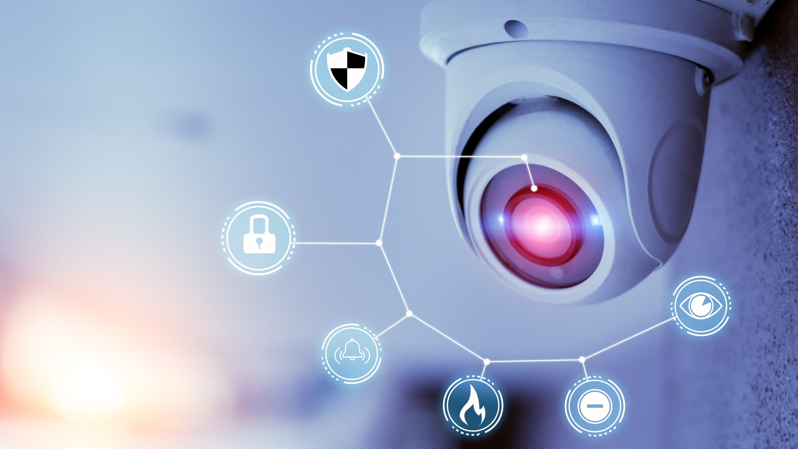 Smart Security Surveillance Protecting Spaces